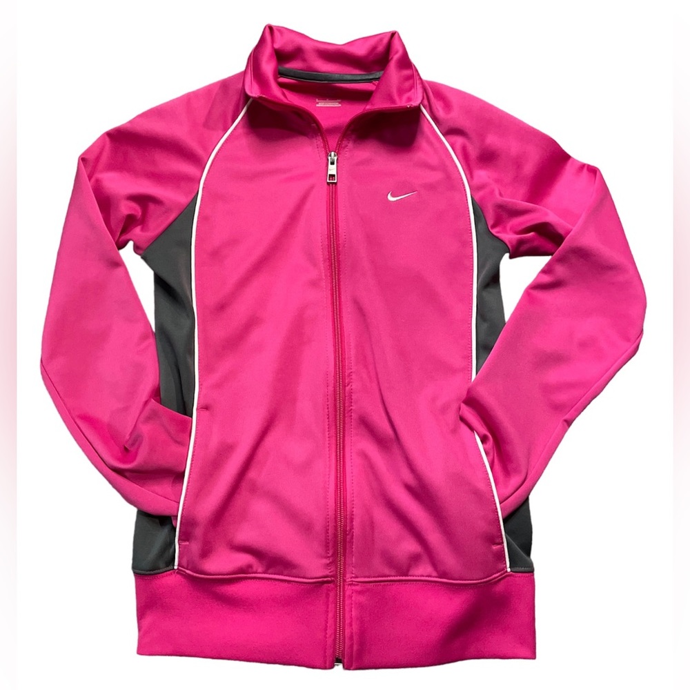💕Nike pink track jacket 
size small